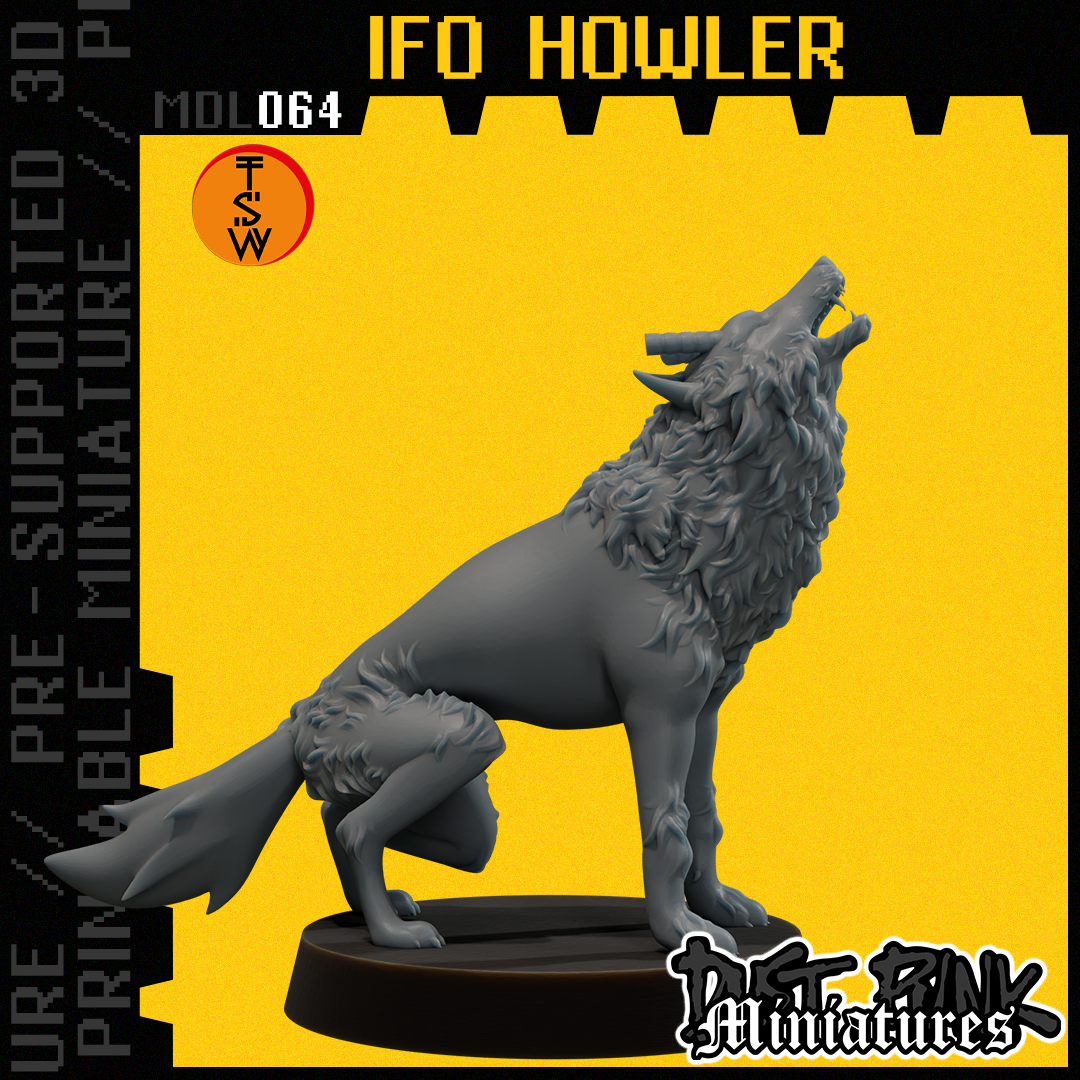 MDL064 IFO HOWLER [PRE-SUPPORTED]